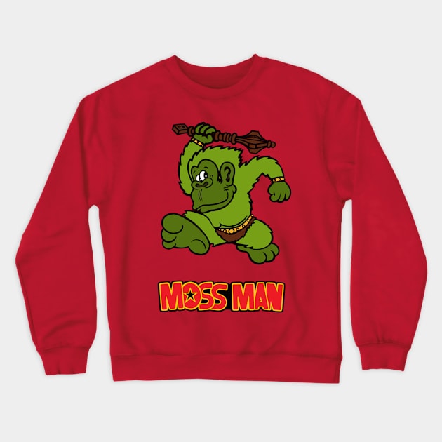 Mossy Kong Crewneck Sweatshirt by Chaosblue